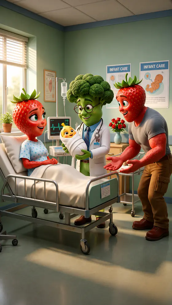 Strawberry and Banana meme game scene 4 from Love Story